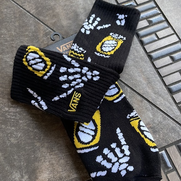 VANS “Off The Wall” Men’s socks Skulls - Picture 7 of 11